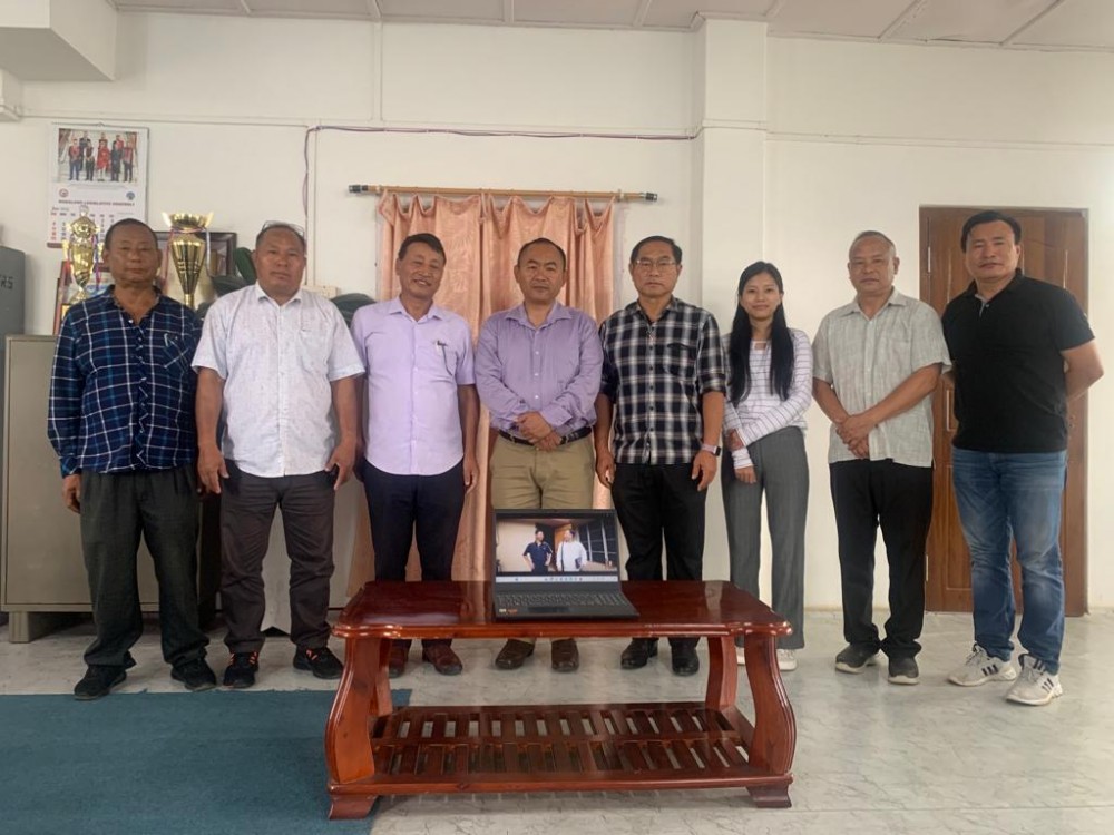 A short movie on ‘catch the rain, where it falls, when it falls’ under the initiative of Youth Resources & Sports (YS&S) and NYKS Nagaland, an autonomous body under Ministry of Youth Affairs & Sports, GoI was launched on June 8. It was launched by Kethosituo Sekhose, Director, YR&S in the presence of Anthony Ngullie, Secretary, YR&S, K Neibou Sekhose, All India Football Federation (AIFF), Executive member and President, Nagaland Football Association (NFA) and officials from YR&S and NYKS Nagaland. The short movie is targeted to create awareness among masses, the importance of storing and conserving rain water, produced by Dreamz Unlimited. It was part of national campaign on Rain Water as part of National Water Mission (NWM).